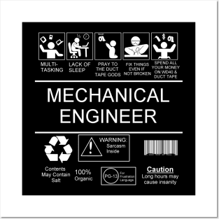 Mechanical Engineering Posters and Art